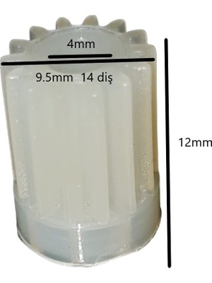 Populer Karaca Rosegold Blender Mil Dişlisi (Çırpıcı Dişli Kutusunda) Uyumlu
