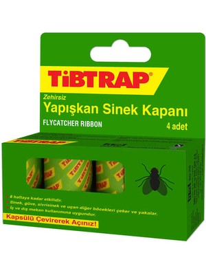 Toptancı Amca Tibtrap Zehirsiz Sivrisinek Karasinek Yapışkanı Sinek Kapanı