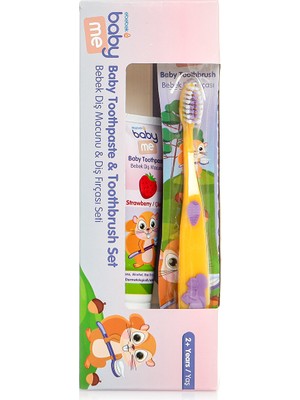 Baby Me Bebek Diş Fırçası ve Macunu Seti