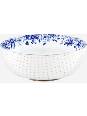 Pip Studio Royal Beyaz Kase Altın Puantiyeli 20 Cm.
