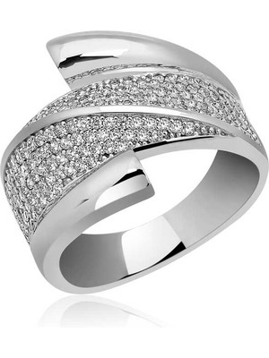 Stil Love Gümüş Fantezi Bayan Yüzük