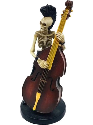 Rakun Home Wise İskelet Serisi / Çello Çalan Punker İskelet