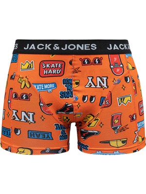 Jack & Jones Karışık 5'li Boxer Paketi - Elements