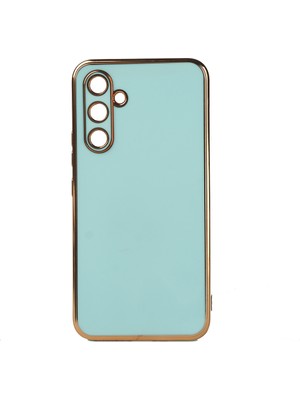 ZORE Galaxy A54 Kılıf Zore Bark Kenarları Altın Renk Kılıf