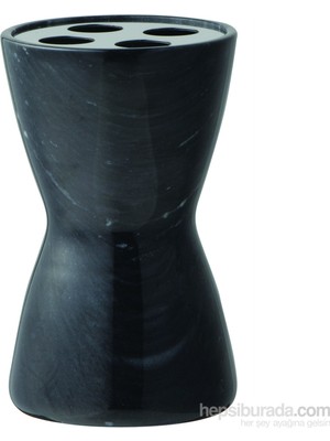 Hafele Black Marble Diş Fırçalık Siyah