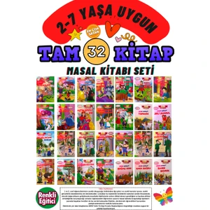 1. ve 2. Sınıf Bizim Masal Dünyamız Hikaye Setim 30 Kitap