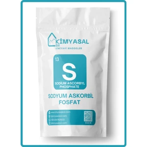 Kimyasal Evi Sodyum Askorbil Fosfat-Sodium Ascorbyl Phosphate Hammadde 25G