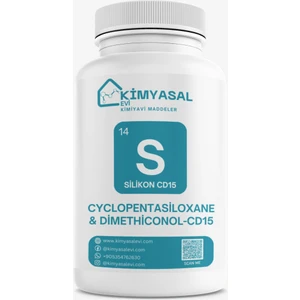 Kimyasal Evi Cyclopentasiloxane (And) DİMETHİCONOL-CD15 Hammadde 100G