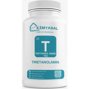Kimyasal Evi Trıetanolamın-Trıethanol Amıne Tea Hammadde 500G
