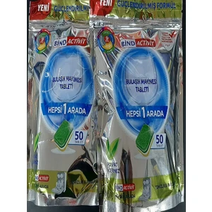 Bulaşık Makinesi Tableti 2*50 Li 100 Adet