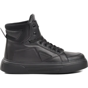DNP-2150 Siyah Erkek Hi Sneaker