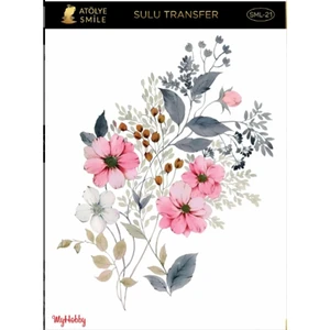 Atölye Smile Sml 21 Sulu Transfer 25X35