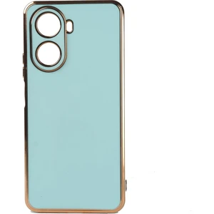 Huawei Nova 10 Se Kılıf Köşeli Altın Model Kapak