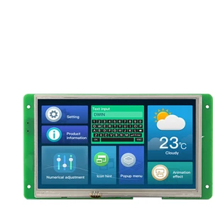 7 Inch Dwin Hmı Display Rezistif Ekran - Dokunmatik