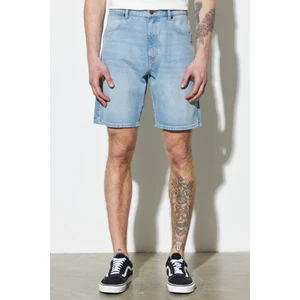 Frontier Regular Fit Normal Kesim %100 Pamuk Açık Mavi Jean Kot Şort