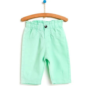 HelloBaby Basic Kız Bebek Gabardin Dokuma Pantolon Kız Bebek
