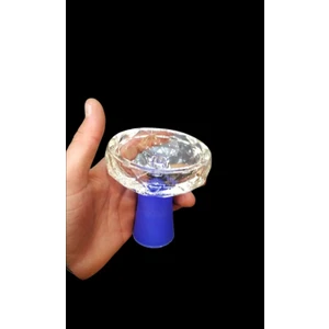 NZR Hookah Nargile Cam Lüle  Silikon Gövde