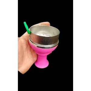 NZR Hookah Nargile Lotusu Lüleli 3 Kömürlük