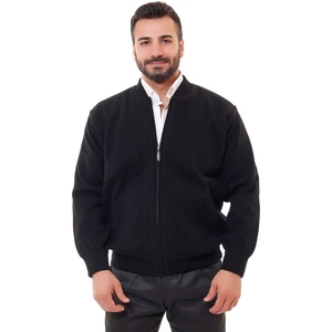 Karbey Triko Astarlı Çelik Örgü Erkek Hırka