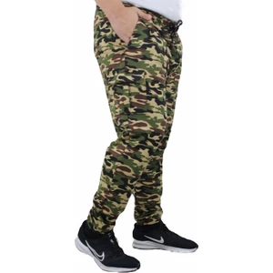 Moc Grande  Büyük Beden Commando Camouflage Erkek Eşofman Altı 23501 Bej