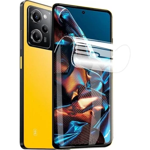 M.TK Moveteck Xiaomi Poco X5 Pro 5g Uyumlu Ekran Koruyucu Camı Seramik Tam Kaplar Nano Esnek Cam Filmi Tam Kaplayan Kırılmaz