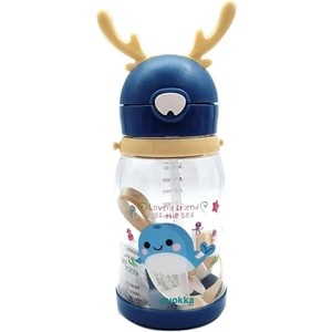Taros Quokka Life Geyik Figürlü Tritan Matara Mavi 550 ml