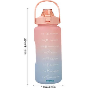 Taros Quokka Life Rainbow Matara Mavi-Pembe 2 Lt