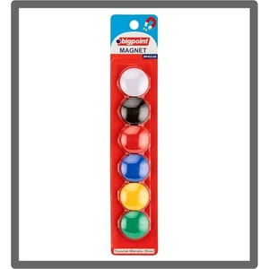 Magnet 30MM Mıknatıs 6'lı Blister