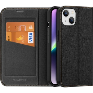 Dux Ducis iPhone 14 Plus 6.7 Kılıf Skin X2 Series Pu Deri Manyetik Kapaklı Kılıf Magnetic Folio Case