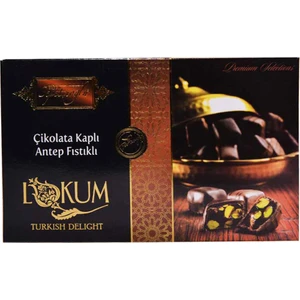 Erdem Sepetçioğlu Çikolata Kaplı Antep Fıstıklı Çifte Kavrulmuş Lokum 300G
