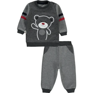 Civil Baby Erkek Bebek Takım 6-18 Ay Antrasit