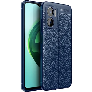 Xiaomi Redmi Note 11E Kılıf Deri Tarzı Niss Silikon Case Kapak