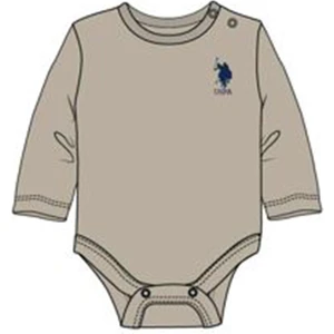 U.S. Polo Assn. USB1298 Lisanslı Bebek Uzun Kol Body Zıbın