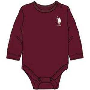 U.S. Polo Assn. USB1298 Lisanslı Bebek Uzun Kol Body Zıbın