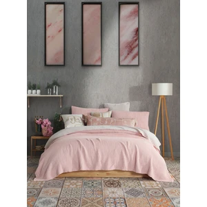 Destiny Hometex 4 Katlı Multi Muslin %100 Pamuk Tek Kişillik Yatak Örtüsü 160X240CM