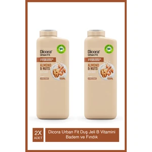 Dicora Urban Fit B Vitamini Badem ve Fındık Duş Jeli 400 ml X2 Adet