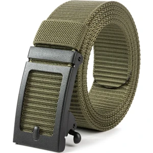 Erkek Otomatik Tokalı Naylon Günlük Dokuma Pantolon Kemeri (Yurt Dışından)