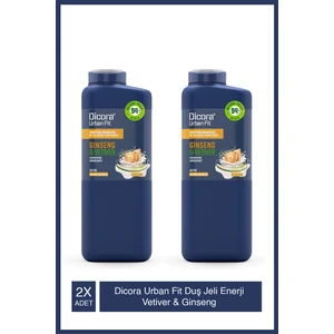 Dicora Urban Fit Enerji Vetiver & Ginseng Duş Jeli 400 ml X2 Adet