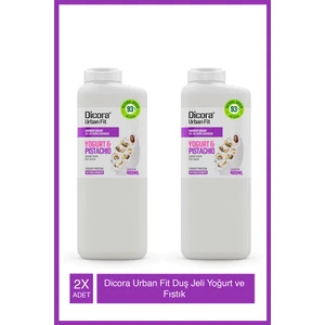 Dicora Urban Fit Yogurt & Pistachio Fıstık Duş Jeli 400 ml X2 Adet
