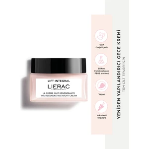 Lift Integral Night Cream Yeniden Yapılandırıcı, Vegan, Gül Yağı İçeren, Gece Bakım Kremi 50 ml