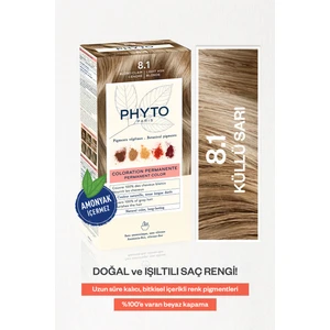 Phytocolor 8.1 Küllü Sarı Amonyaksız Kalıcı Bitkisel Saç Boyası