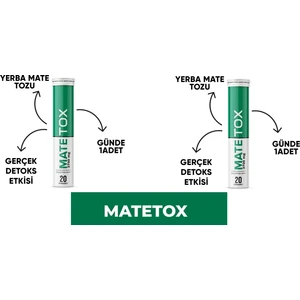 matetox Detoks 20 Efervesan Tablet 2 Adet