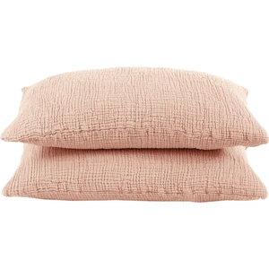 Destiny Hometex 4 Katlı Multi Müslin Naturel %100 Pamuklu 2 Adet Yastık Kılıfı 50X70CM