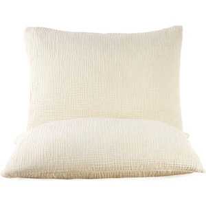 Destiny Hometex 4 Katlı Multi Müslin Naturel %100 Pamuklu 2 Adet Yastık Kılıfı 50X70CM