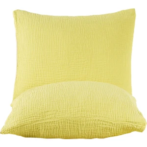 Destiny Hometex 4 Katlı Multi Müslin Naturel %100 Pamuklu 2 Adet Yastık Kılıfı 50X70CM