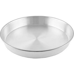 Alüminyum Yuvarlak Tepsi Yuvarlak Kenar 34 cm