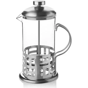 French Press Filtre Kahve Demliği 350 ml Bitki Çayı Demlik Paslanmaz Çelik