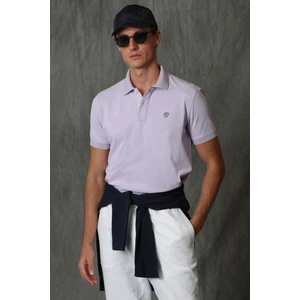 Laon Spor Polo Yaka Erkek Tişört Siyah