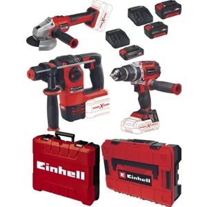 Tp-Cd 18/60 Li-I Bl Matkap Herocco 18V Kırıcı Axxio 18/115 Q Avuç Taşlama 2X4.0+2.5AH Kömürsüz Profesyonel Akülü Set