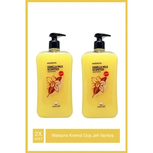 Vanilya Aromalı Kremsi Duş Jeli 1000 ml X2 Adet
